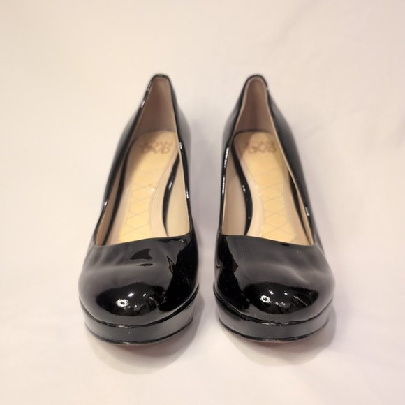 Joan & David Flipp Patent Leather Platform Pumps - Picture 6 of 8